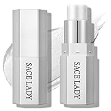 SACE LADY Highlighter Makeup Stick, Cream Glow Shimmer for a Radiant Finish, Easy to Blend & Long-Lasting Highlight Make Up for Face Eyes Lips (01 Pearl Glow, 1pc)