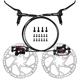 ZTZ MTB Hydraulic Disc Brake Set, Dual Piston Hydraulic...