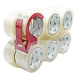 【Verwendung】: Verpackungsband, Versandband, durchsichtiges Band, bewegliches Band, Kartonband