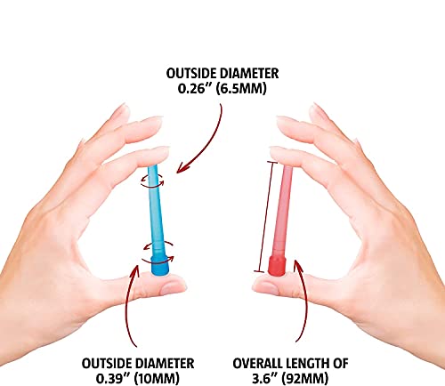 Zebra Smoke 100Pcs Extra Long Color Male Hookah Hose Mouth Tips Mixed Colors Bpa-Free #TOP2