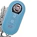 Produktbild Soft Case Auto Schlüssel Silikon Schutz Hülle Fluoreszierend Blau kompatibel mit FIAT Ducato 500 Punto Peugeot Boxer Citroen Jumper Qubo Doblo Bravo 500C 500L Opel Combo D