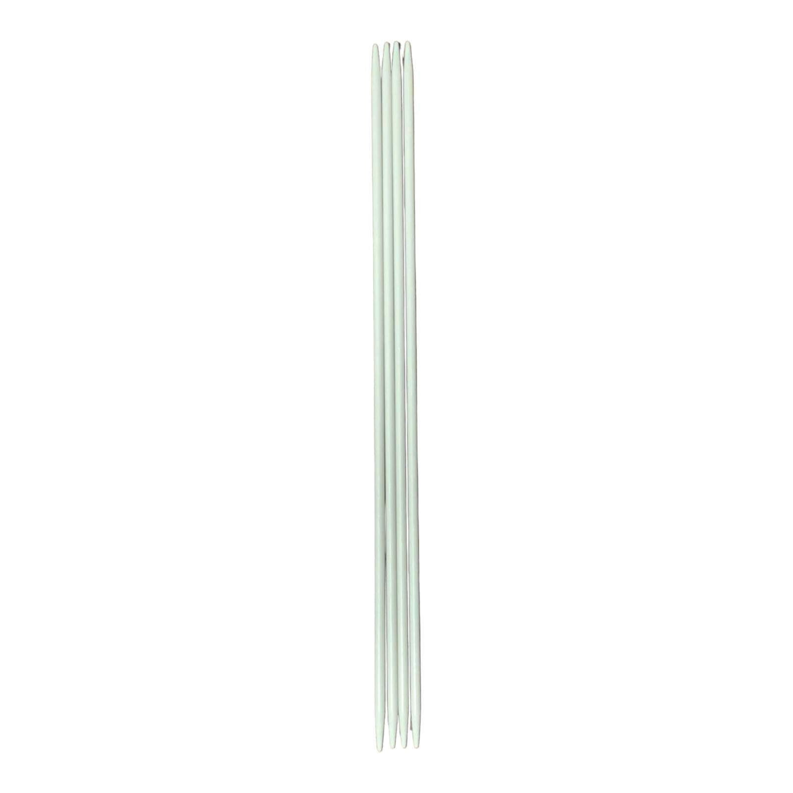 Aarnav Grey 4 X 3Mm Aluminium Double Pointed Knitting Needle 20Cm Long, 3Mm Double Pointed Knitting Pins, Short Knitting Pins For Beginners To Professionals 3Mm Dpkns, Set Of 4 (4 X 3Mm)