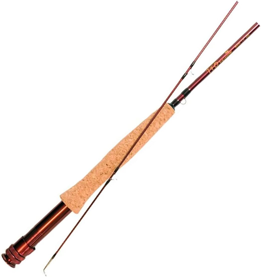 Bug Launcher Moderate-Fast Action Freshwater Saltwater Graphite 2 Pieces 7ft Fly Fishing Rod