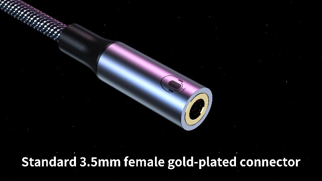 Maxonar Adattatore USB C A Jack 3.5 Mm 2 Pezzi – Convertitore DAC Per Galaxy S21 S20 Note 20 Pixel 5, Cavo Intrecciato