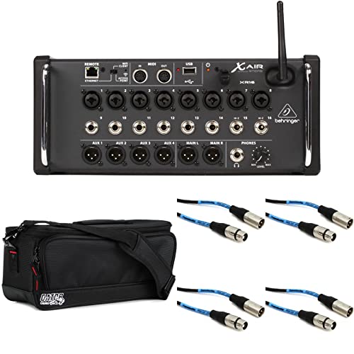 Behringer X Air Xr16 Digital Mixer With Case And Cables #TOP20