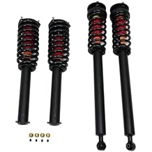 Strutmasters 4 Wheel Air Or Hydraulic Suspension Conversion Kit compatible w/Mercedes-Benz S55 2000-2006 MS14F