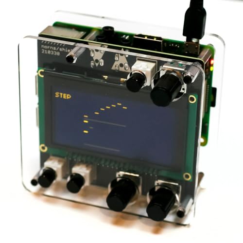 Monome Norns Shield - Portable Sound Computer with Acrylic Case