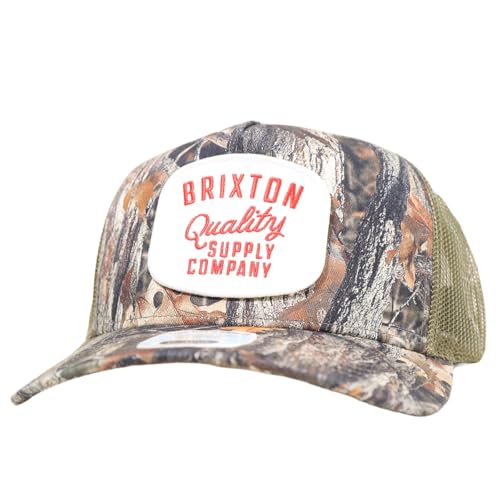 [ブリクストン] メッシュキャップ メンズ レディース トラッカーキャップ HUBAL C NP MP TRUCKER HAT スナップバック 帽子 12037 TREE CAMO 26SU 日本代理店正規品