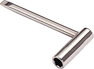 HEMOTON One-length Wrench for Truss Rod Adjustment Banjo Guitar Wrench Set 6.5mm Inner x 9mm Outer Diameter Heavy Duty