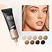 MIESCHER Hydrating BB Cream, Full-Coverage Foundation & Concealer Face Moisturizer for Women Beauty Skin, Even Skin Tone, Oil Control & Cover Flaws, Natural Finish for All Skin Types (Wheat 270)