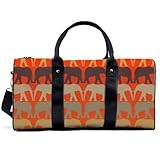 Vielfältige Persönlichkeit: Sporttasche kann als Handtasche, Kuriertasche oder Umhängetasche verwendet werden. Ändern Sie Ihre Stimmung, wenn sich Ihre Stimmung ändert. Ihre ideale Boarding-Tasche für das Wochenende für geschäftliche oder private Reisen.
