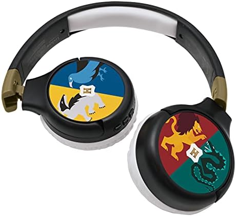 LEXIBOOK HPBT010SP Spiderman 2-in-1 Bluetooth Headphones Stereo Wireless Wired, Kids Safe for Boys Girls, Foldable, Adjustable, red/Blue, Black, Spider-Man