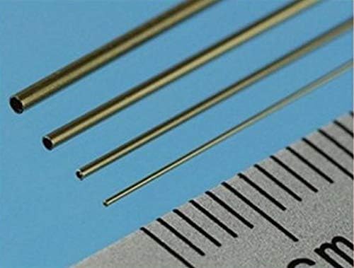 Albion Alloys Slide Fit Brass Tubes 1mm, 2mm, 3mm (12" Long) - SFT9