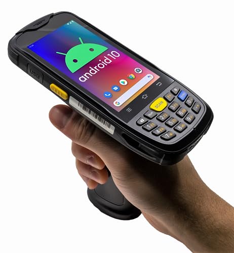 Image of Chainway C6000 Wireless Pistol Grip Barcode Scanner Handheld | SE4710 2D /1D /QR Code Reader, Keyboard, WiFi, Bluetooth | for Inventory Scanning (Build Your Own)