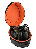Geekria UltraShell Headphones Case Compatible with Howard Leight Impact Sport OD Electric Earmuff,...
