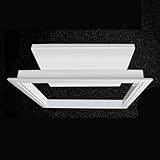 Convient pour de multiples scénarios : notre panneau de porte d'arbre de service offre un accès facile à quelque chose caché à l'intérieur et à l'extérieur, y compris la plomberie, l'électricité, Internet, la télévision, la sécurité, l'arroseur, le CVC et les systèmes de conduits. Il cache également les trous disgracieux, les fils et les rénovations