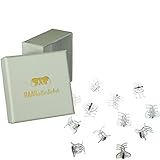 BESONDERER TRAGEKOMFORT: Jeder Haarclip in diesem Set bietet optimalen Halt der Haare ohne ziehen oder verhaken. Mit diesem Haaraccessoire ist das Haarstyling kinderleicht. Wofür sie bei kleinen Kindern gerne genutzt werden, ist die Haare aus dem Gesicht zu klemmen. Sie eignen sich optimal für jeden Haartyp und jede Haarfarbe.