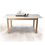 esstisch birke günstig ✅ Dank dem modernen und schicken Design sowie dem klassischen Farbschema fügt sich der Esszimmertisch perfekt in jedes Interieur ein und harmoniert sehr gut mit der bereits vorhandenen Einrichtung