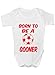 print4u Born to Be A Gooner/Arsenal ~Baby Onesie Size 0-18 months 0-3 white