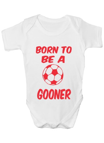 Pelele de fútbol para bebé Arsenal Born to Be A Gooner Vest