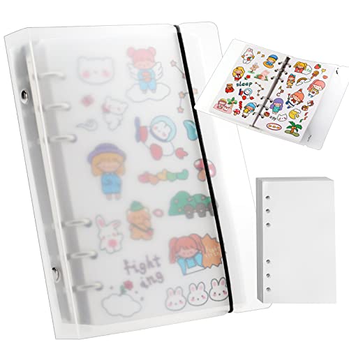 Reusable Sticker Book - 100 Sheet Sticker Collecting Album, Plus Size