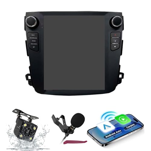 Autoradio GPS Bluetooth 5.0 et Carplay sans fil écran 9.7" HiFi pour Outlander 2006-2012