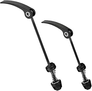 1 Pair Quick Release Skewers Bike Front Rear Bicycle Wheel Hub Clip Bolt for Bike Road Mountain Bike City Bike