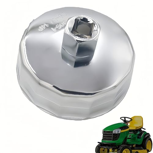LZXQYMX TY26640 Oil Filter Wrench, 3-Inch Cap Style for Lawn Tractors Compatible with AM125424 AM101207