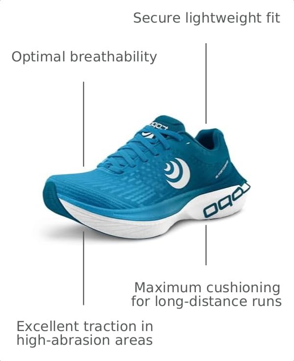 Image of Topo Athletic Men's Specter 2 Comfortable Cushioned Durable 5MM Drop Road Running Shoes, Athletic Shoes for Road Running