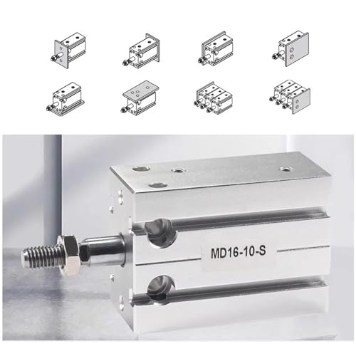 Vérin pneumatique MD6 pour automatiser votre établi de modélisme et bricolage - 4