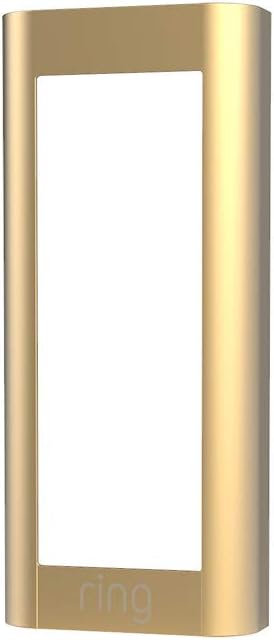 Ring Sonnette de porte filaire Pro (Sonnette de porte vidéo Pro 2) Plaques avant - Métal d'or