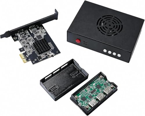 Value - for - Money DMA Package: FPGA 75T DMA Card (Basic Gaming firmware) 2K 144Hz DP DMA Fuser MAKCM V2 ESP32 Dev Board (Mouse sim. func.) - Comes with USB Drive of Newbie tutorials.