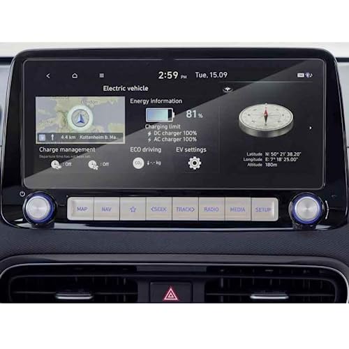 Protection d'écran en verre trempé Hyundai KONA 10.25" : l'excellence pour votre autoradio