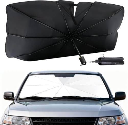 Parasol de coche para Jeep Renegade protector de parabrisas plegable 2