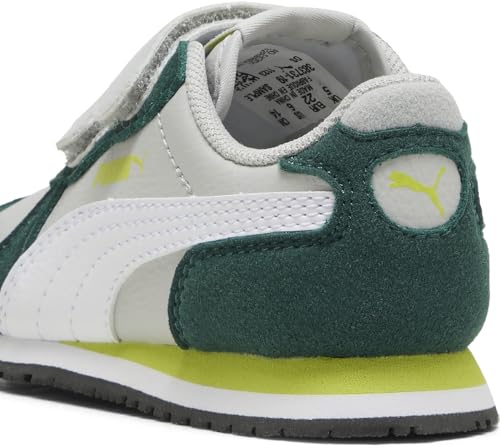 PUMA Cabana Racer SL 20 V INF Sneaker, COOL Light Gray White-Dark Myrtle-Lime Smash, 27 EU