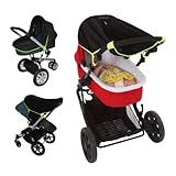 Toldo Portátil Universal para bebé para todo tipo de cochecitos, sillas de paseo, carritos (de 3 y 4 ruedas), y sistemas de viaje con capucha