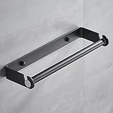 Shinhadi Paper Towel Holder Under Cabinet for Kitchen,Wall Mount Paper Towel Holder Paper Roll Holde