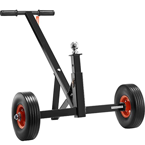 VEVOR Adjustable Trailer Dolly, 600lbs Tongue Weight Capacity, Carbon Steel...