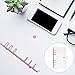 Alipis 1pc Transparent PVC Loose-Leaf Folder for Students and Office Supplies Travel Notebook Smooth Writing for Notes Doodles and Organization Design