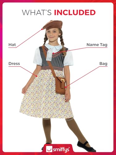 Disfraz Completo Niña Estilo Escolar Evacuee miniatura 4