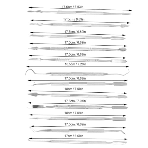 Outils de sculpture durables en acier inoxydable pour modelage argile - 4
