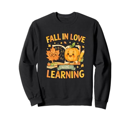 Fall In Love With Learning Cute Autumn Teacher �g���[�i�[