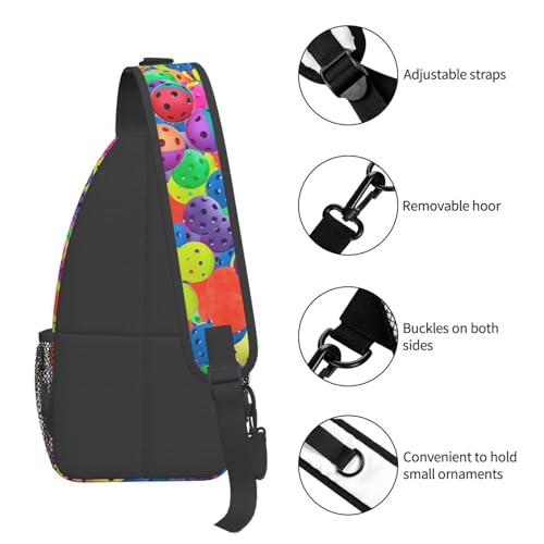 Mochila urbana unisex con diseño Pickleball Colors miniatura 5