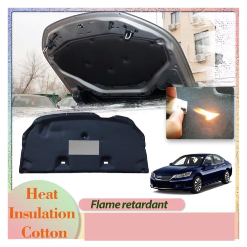 Tapis d'isolation pour capot de qualité supérieure pour Accord 9 CR CT