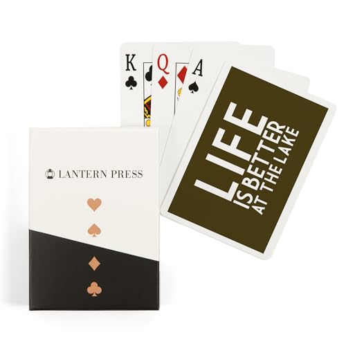 Baraja Póker Life is Better at The Lake 52 Cartas