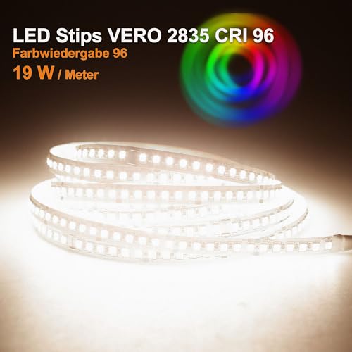 LED Strip VERO Neutral White (4000k) CRI 96 96W 5m 24V IP20 - Image 2