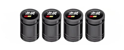 無限 車用タイヤエアバルブキャップ バルブステムキャップ 無限 NBOX CRV XRV HRV URV CRZ アコード オデッセイ シビック フィット ロード 全シリーズ対応 タイヤ ホイール エアカバー 自転車 車 オートバイ ドレスアップパーツ ホ