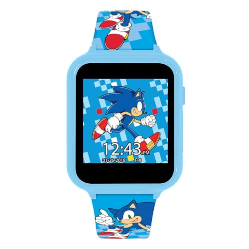 Sonic SNC4055 reloj inteligente niños blue printed con diseño infantil divertido