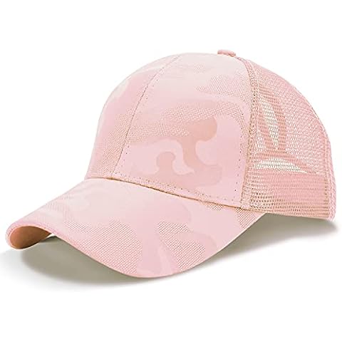 Gorra de Béisbol LIVACASA para Mujeres con Cola de Caballo Cover