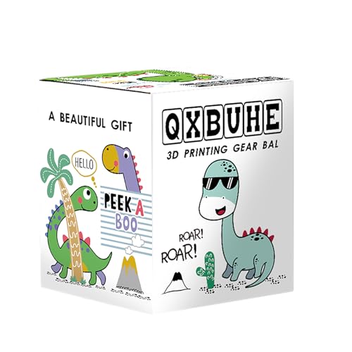 12inch 3D Printed Dragon Egg,Mystery Crystal Dragon Fidget Toys,Articulated Dragon,Home Desk Decor Easter Surprise Dinosaur Eggs,Adults Fidget Toys for Autism/ADHD (Colorful)